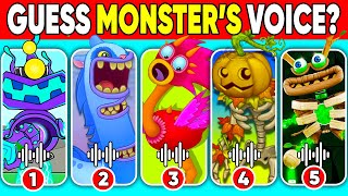 Guess the MONSTERS VOICE  MY SINGING MONSTERS  BLARRET MEEBKIN EPIC WUBBOXYAWSTRICHBAKA BOOGA [upl. by Eelrebmyk]