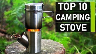 Top 10 Best Wood Burning Stove for Camping amp Backpacking [upl. by Adnir]