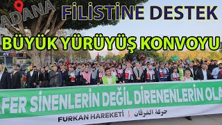 Filistinli mazlumlar için büyük uzun yürüyüş [upl. by Salahcin]