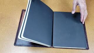 Moleskine Cover Customization and custom Book Covers [upl. by Marzi105]