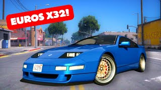 “Legendary Car” Annis Euros X32 Customization  GTA Online [upl. by Ahsaya668]