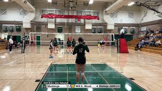 Mustangs v Wild C Wood 3rd set [upl. by Gnav66]