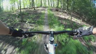 GoPro Karma Grip Extension Cable Test  Mountain Bike 60FPS [upl. by Eetsim]