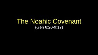 The Noahic Covenant [upl. by Sabu]