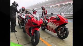 富士スピードウェイ PANIGALE V4 vs DESMOSEDICI RR [upl. by Nawiat]