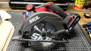 Skil Cordless Circular Saw Review [upl. by Eenehs]