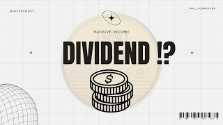 What is Dividend Best way to earn passive income dividend [upl. by Caylor]