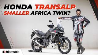 2024 Honda Transalp Review  Should You Buy It  BikeWale [upl. by Nedi]