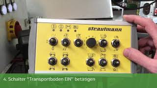 Strautmann Tutorial  Kalibrierung Transportboden Streuer Komfortbedienung 200 03DE [upl. by Yeh]