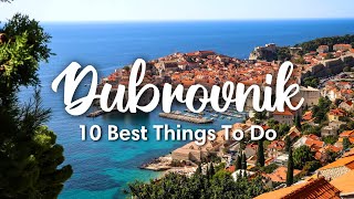 DUBROVNIK CROATIA 2023  10 BEST Things To Do In amp Around Dubrovnik [upl. by Leraj]