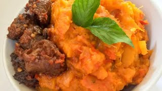 QUICK AND YUMMY YAM PORRIDGE ASARO RECIPE [upl. by Sacha]