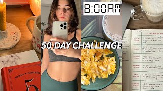 50 DAY CHALLENGE  6 KURAL 50 GÜN  hayatını düzene sok [upl. by Ankeny146]