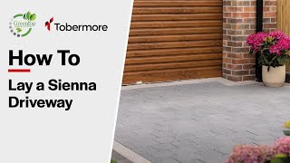 How to lay a Tobermore Sienna Driveway [upl. by Niletak]