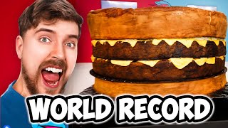 MrBeast Secret Worlds Largest Burger UNRELEASED [upl. by Jaworski]