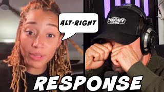 AMANDLA STENBERG MELTDOWN OVER THE ACOLYTE CANCELED  RESPONSE [upl. by Asilak]