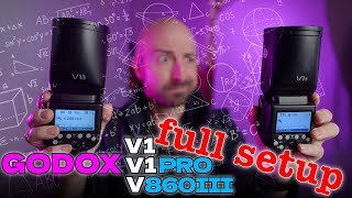 Godox V1 V1 Pro V860iii Full Walkthrough Guide From Beginner to Advanced [upl. by Truman]