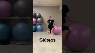 Ejercicios para glúteos  fitball [upl. by Auoz]