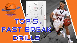 Score more Points Top 5 Fast Break Basketball Drills [upl. by Pellikka121]