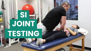 SI Joint Provocation Tests  SIJ Testing Explained [upl. by Ul]