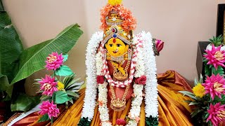 Shravana shukravaradha Varamahalakshmi habbada shubhashayagalu🙏 ⚘️💐 [upl. by Campball]