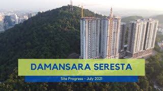 Damansara Seresta Sri Damansara  Site Progress  July 2021  MAKASA [upl. by Ysak938]