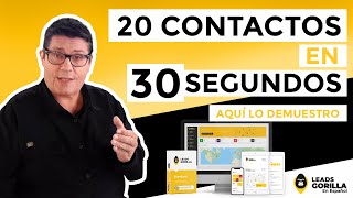 20 Contactos en 30s Te lo Demuestro [upl. by Lithea]