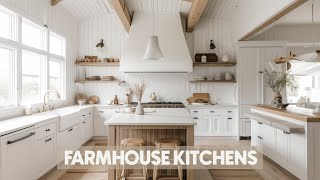 Minimalist Farmhouse Kitchen Design Inspiration [upl. by Kellda]