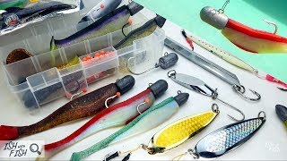 ULTIMATE Lingcod Rockfish Lure Tutorial  Underwater Lure Action [upl. by Nnayllas364]