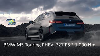 BMW M5 Touring PHEV [upl. by Oelgnaed794]