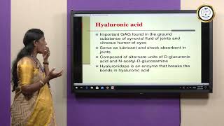 Heteropolysaccharides Ms E Jancy Mary [upl. by Hcir]