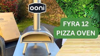 Ooni Fyra 12 Pizza Oven  First Impressions and Unboxing [upl. by Anaid]