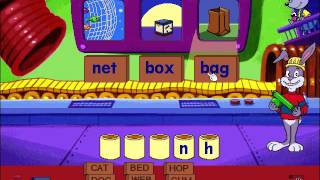 Reader Rabbits Reading 1 Labeler Game Level 1 [upl. by Ellennahs]