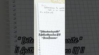 Arithmétique dans N  Tronc Commun BIOF tronccommun maths [upl. by Dela]