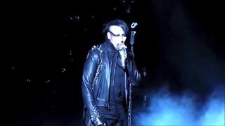 Marilyn Manson Dedicates Song in Concert to Paris Jackson  Splash News  Splash News TV [upl. by Astred]