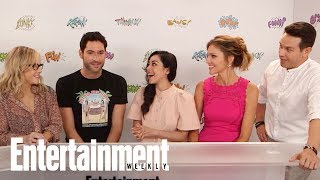 Lucifers Tom Ellis Spills On Four Special Standalone Episodes  SDCC 2017  Entertainment Weekly [upl. by Letizia]