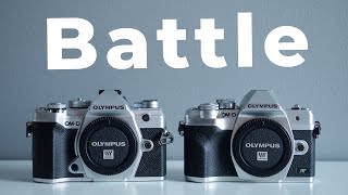 Olympus EM5 MKIII vs EM10 MK IV  BATTLE [upl. by Hendrix453]