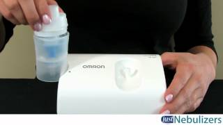 Just Nebulizers Omron CompAir Nebulizer System NEC801 [upl. by Beatty902]