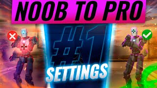 How To Optimize Your Valorant Settings  Valorant Noob To Pro Ep 1 [upl. by Einafit]