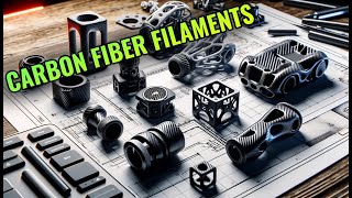 Carbon Fiber 3D Printer Filaments What Are They Good For [upl. by Naloj]