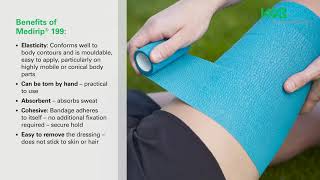 Medirip® 199  Cohesive support bandage [upl. by Mackoff]