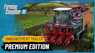 Farming Simulator 22 Premium Edition amp Expansion  Announcement Trailer [upl. by Telfer938]