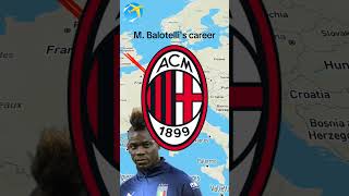 Mario Balotellis career🇮🇹 [upl. by Chasse]