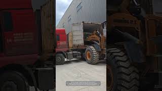 Better way To Stand Up The Container And Directly Load It With A Conveyor Belt [upl. by Mala]