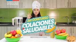 SALUD AL DÍA  407  Promo 3er Concurso de Colaciones Saludables [upl. by Keelia]