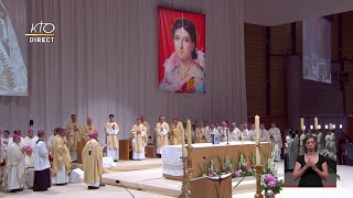 Messe de béatification de Pauline Jaricot à Lyon [upl. by Leinod]