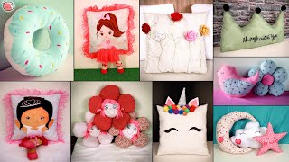 10 Ways To Make Girls Bedroom The Coziest Place With This Beautiful Pillow  DiY Cushion Cover idea [upl. by David713]