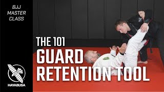 The 101 Guard Retention Tool  The Machado Method  Jiu Jitsu [upl. by Ahsiadal]