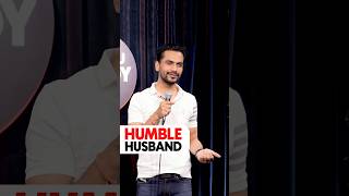 Humble Husband  Crowd Work Stand Up Comedy By Vikas Kush Sharma shorts standupcomedy [upl. by Erbes]