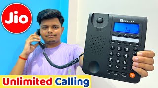 UNLIMITED CALLING 🤩 Best Landline Phone for Jio Fiber ft Beetel M59 [upl. by Barton]