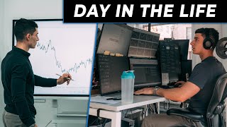 DAY IN THE LIFE of a Forex Trader  Prop Trading at KB [upl. by Carmine]